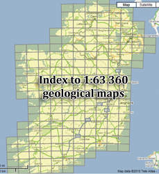 Index to 1:63 360 geological maps